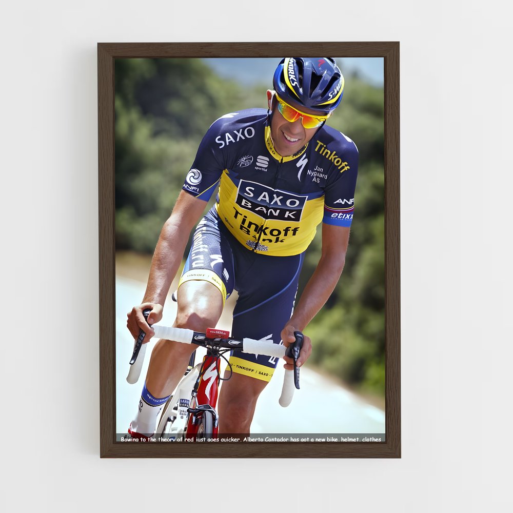 Poster L'Ascension d'Alberto – affiche Cyclisme (vue 5)